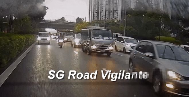 aye motorcyclist bushes