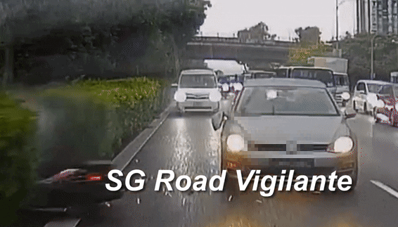 aye motorcyclist bushes