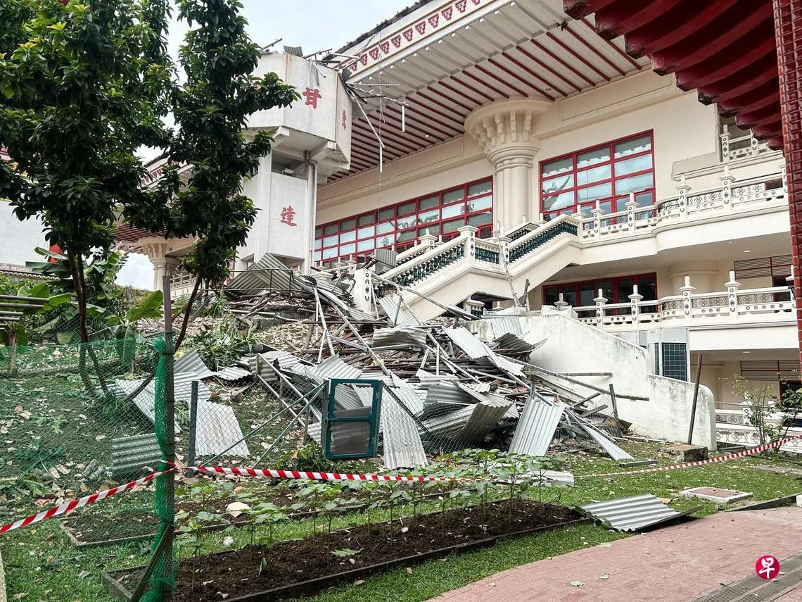 roof bright hill temple