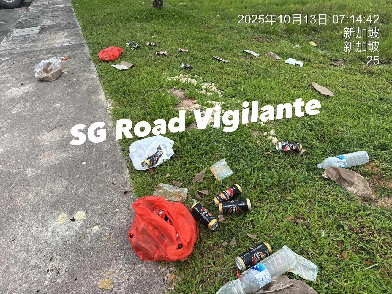 sungei kadut carpark litter