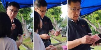 chinese tourist nasi lemak