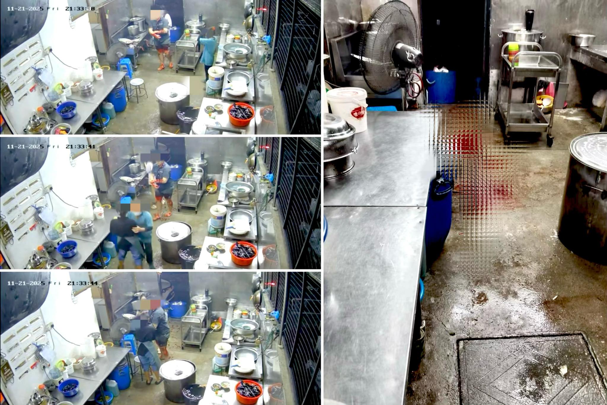 diners attacked knives restaurant (1)