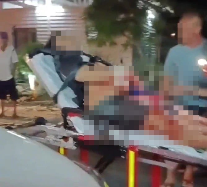 diners attacked knives restaurant (2)