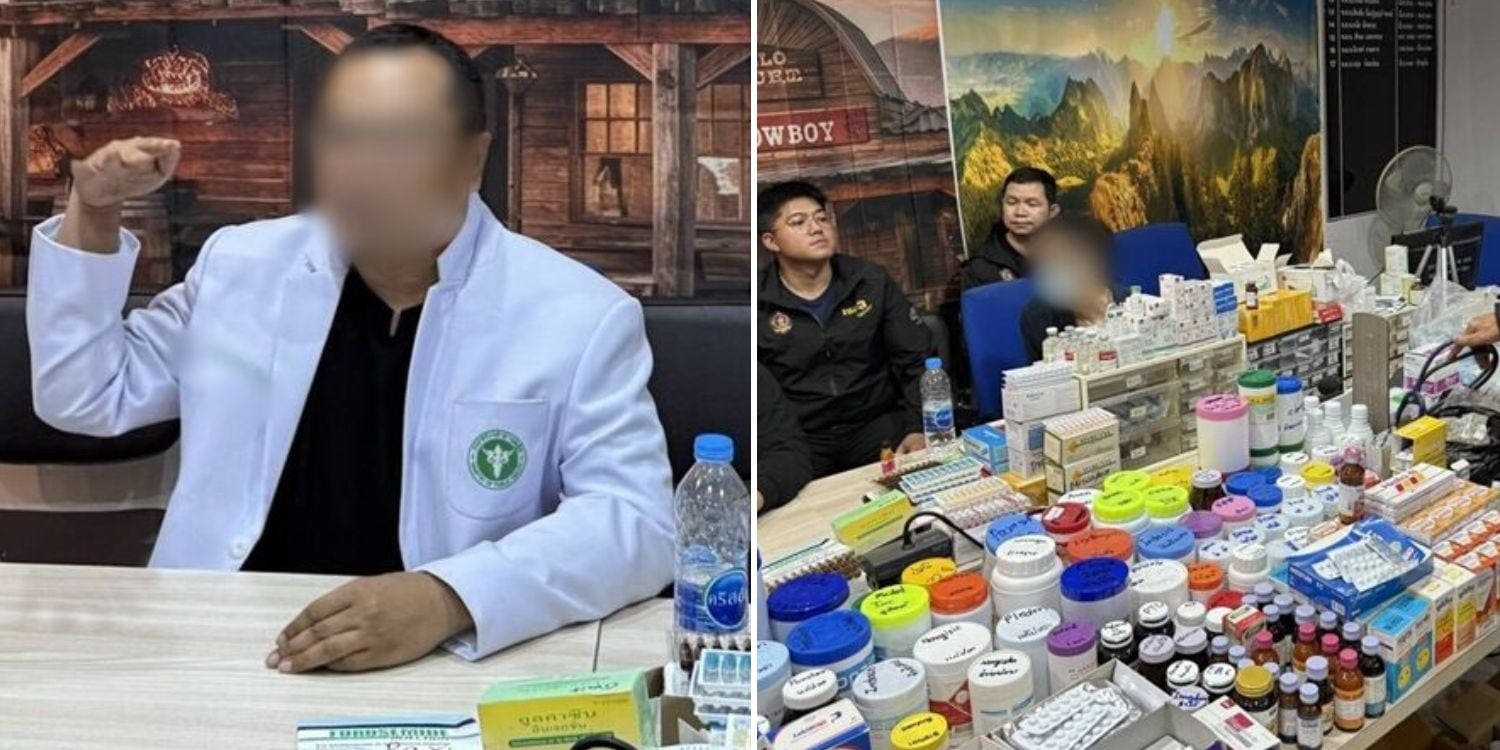 Fake doctor in Thailand gets arrested after running clinic illegally for 10 years