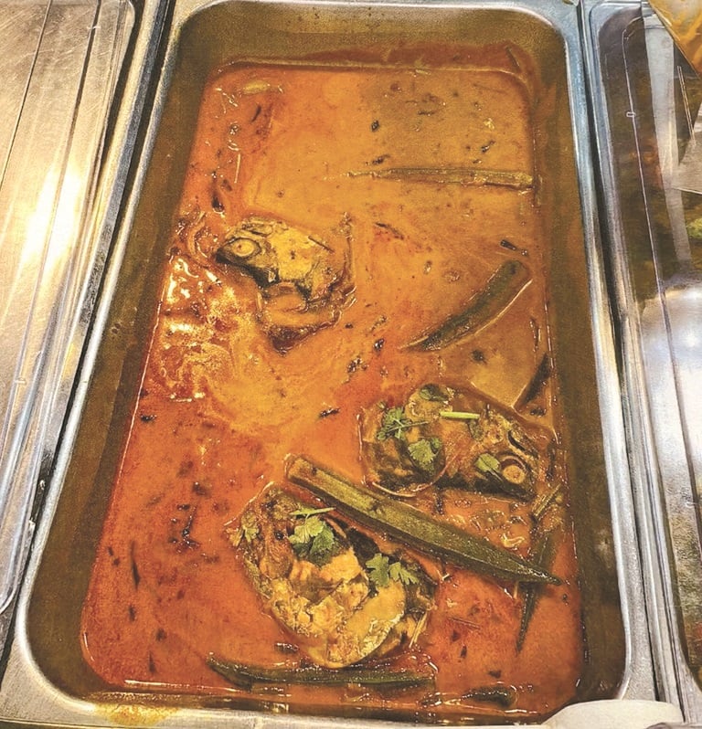 contaminated fish head curry