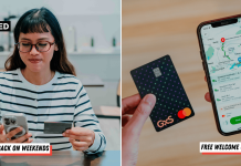 Enjoy a free Grab ride, 20% cashback on groceries & rides, plus no FX fees in JB with GXS FlexiCard