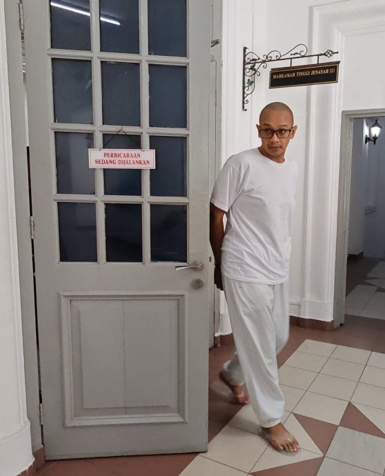 man jail baby stepping trial