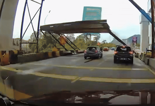 construction scaffold car