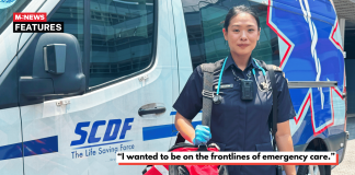 This S’porean left a 6-year nursing career to be an SCDF paramedic