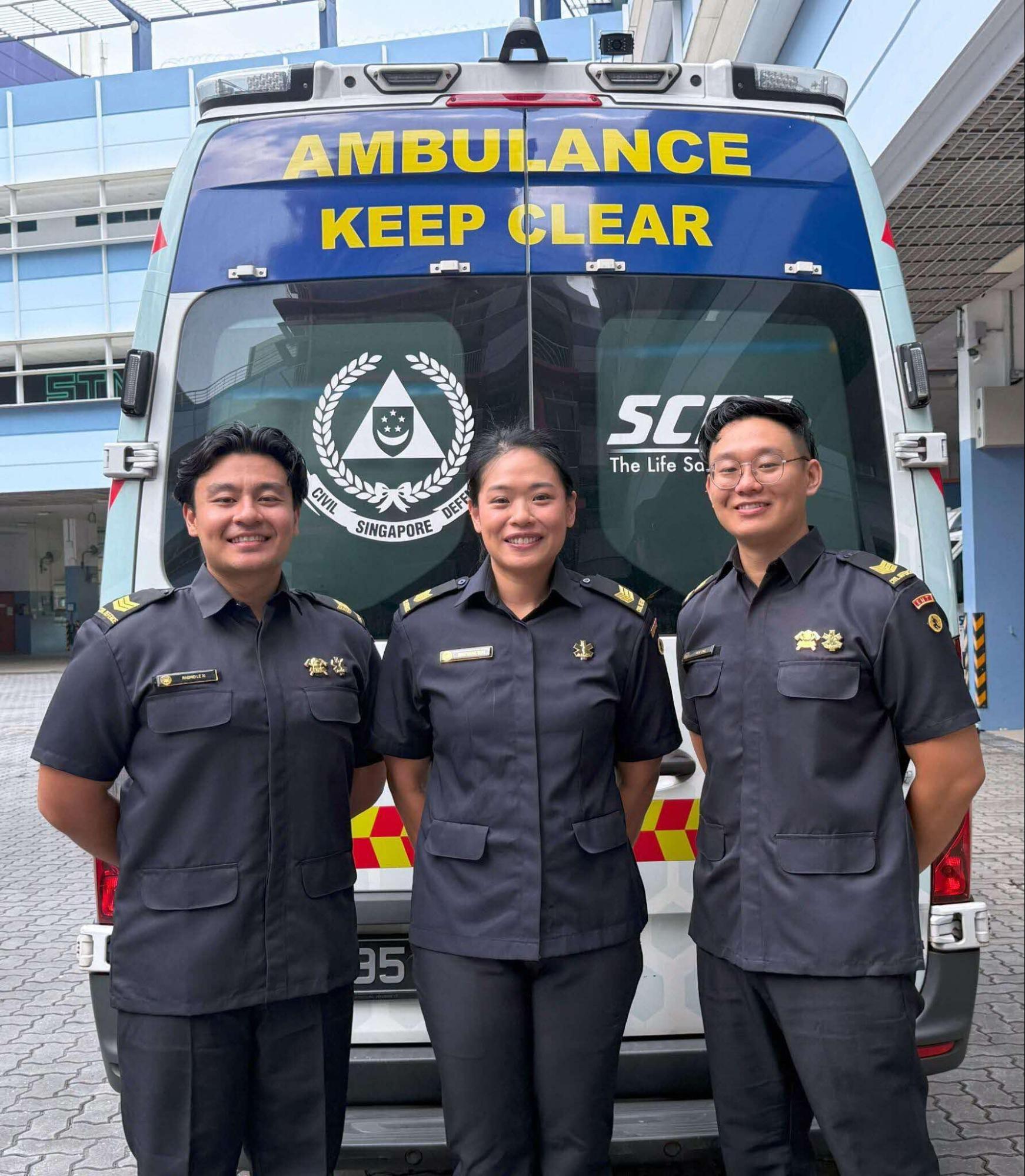 SCDF paramedic