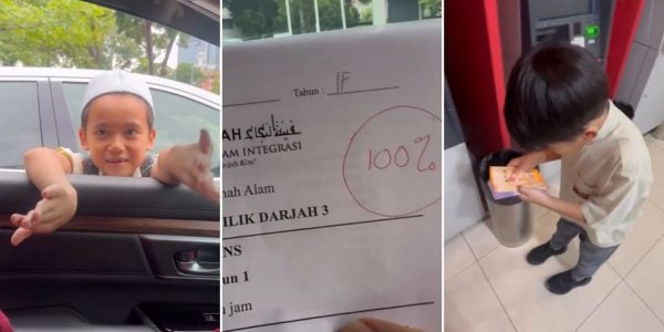 son scored 100 marks