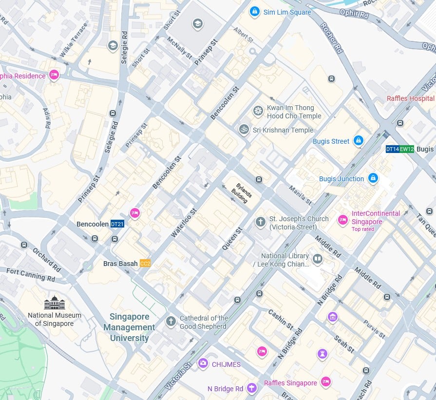 singapore street names