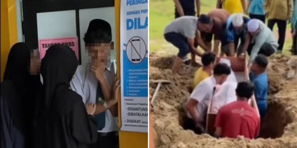 teen father death funeral spm