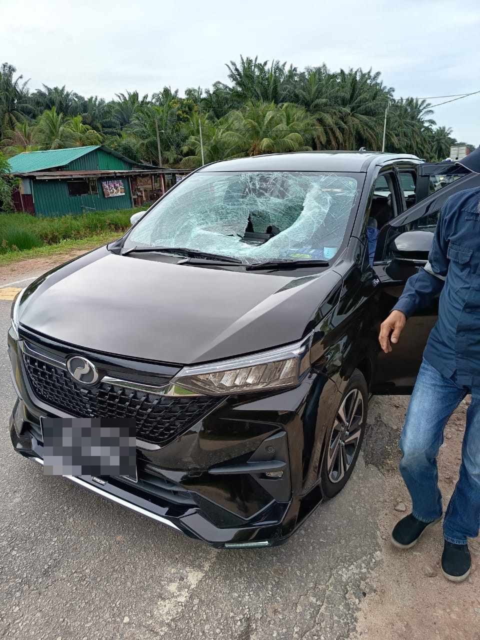 truck car windshield