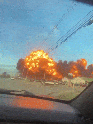 ups cargo plane crashes plume