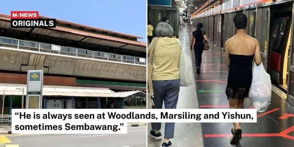'Bulge was there in my face': Man says cross-dresser flashed him near Yishun MRT station