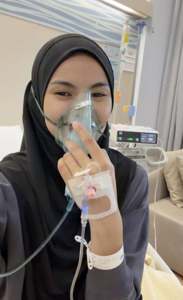 woman lung infection cough