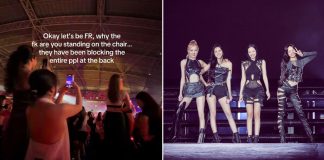 Blackpink concert goer