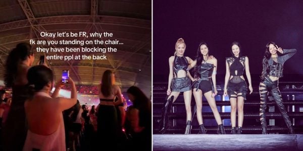 Blackpink concert goer