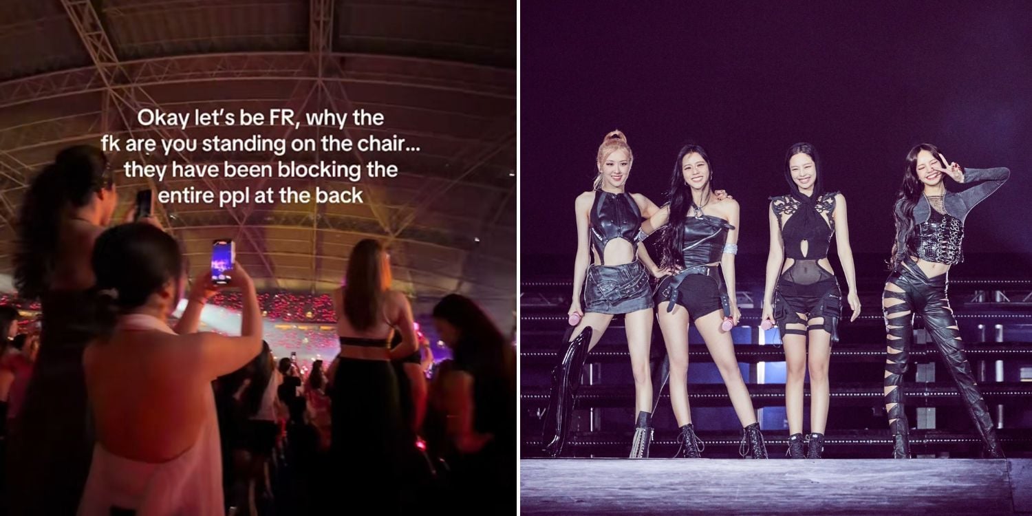 Blackpink concert goer