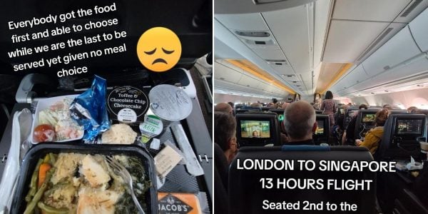 SIA apologises after passenger on 13-hour flight misses out on preferred meal allegedly due to seat in 2nd last row 