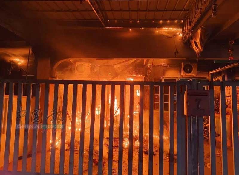 loan sharks house fire