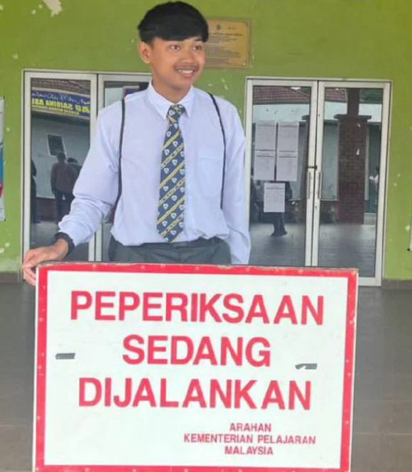 teenager swam floodwaters exam