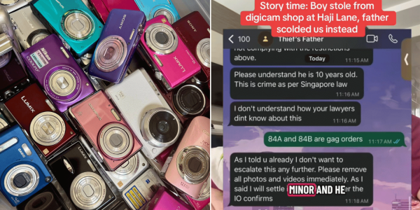 'He is a minor': Father questions why Haji Lane shop posted CCTV of son allegedly stealing S$218 camera