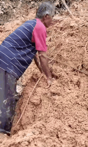 father landslide missing daughter