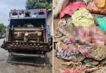 fetus found garbage truck