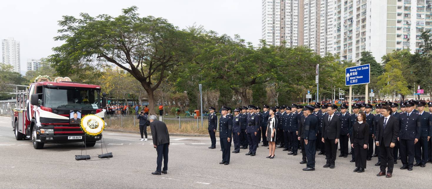 hong kong firefighter honours