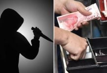 man convenience store jail