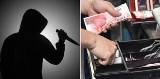 man convenience store jail