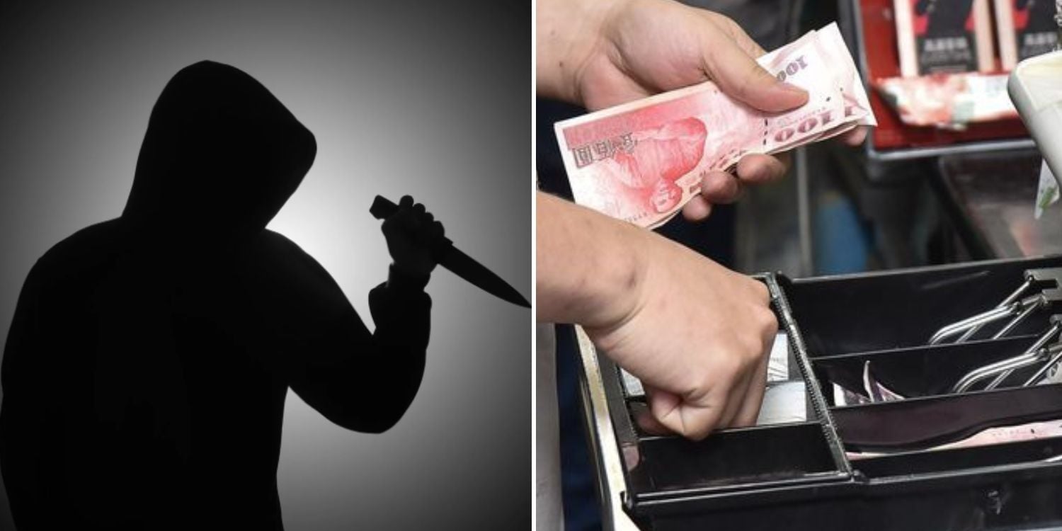 man convenience store jail