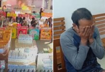 man girlfriend set fire