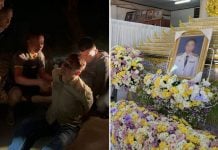 man shooting wife money