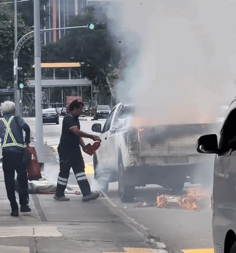 pickup truck fire extinguishers