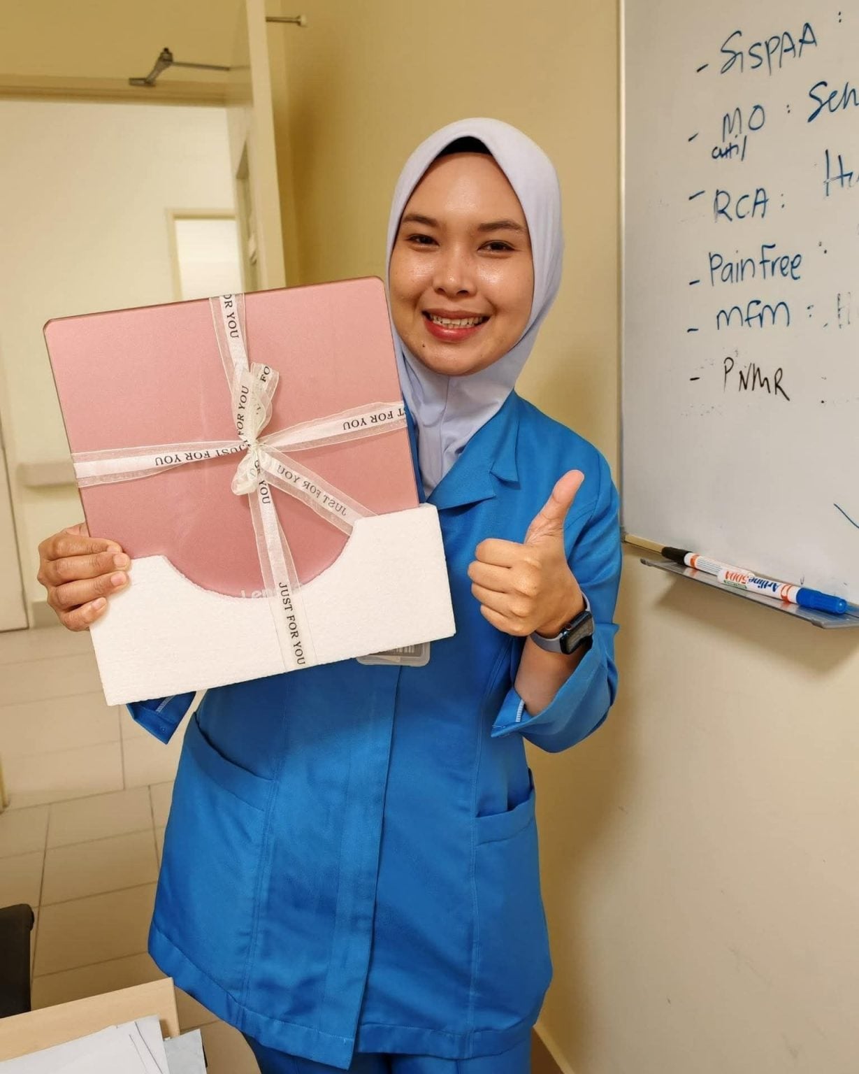 pregnant nurse accident