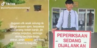 teenager swam floodwaters exam