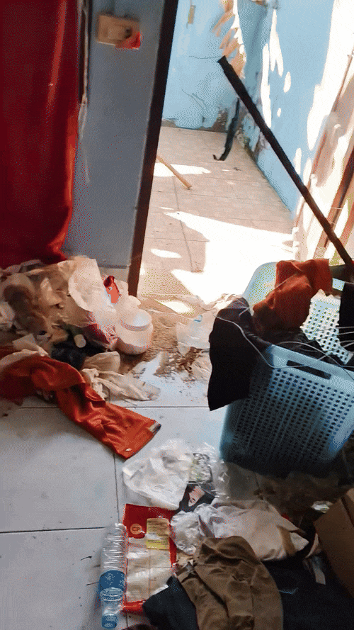 landlord apartment garbage dump