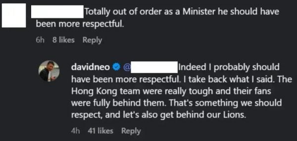 david neo apology