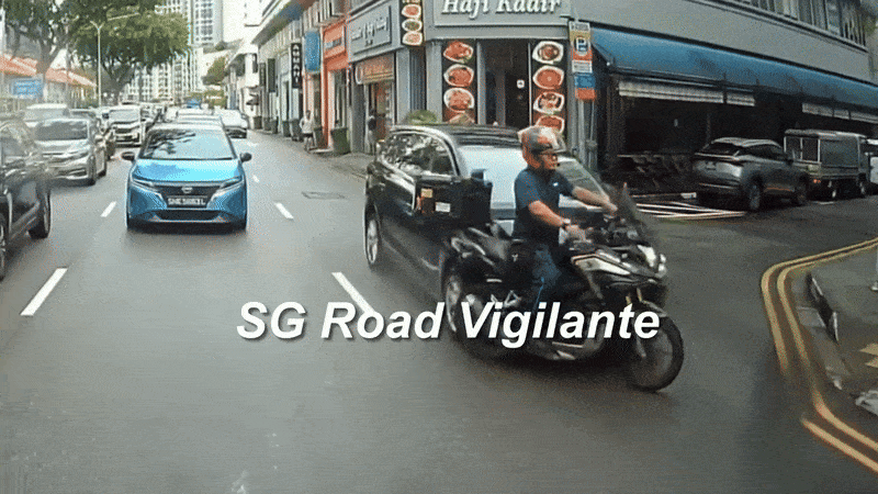 car crashing into motorcycle