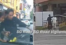 cyclist crash into car, run away afterwards