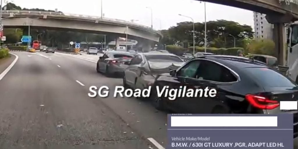 bmw crashes into hyundai