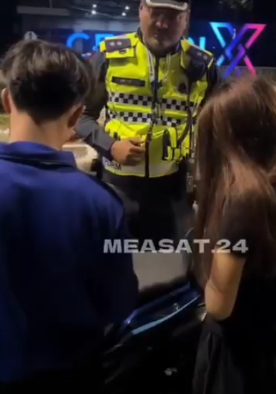 man girl new year's eve