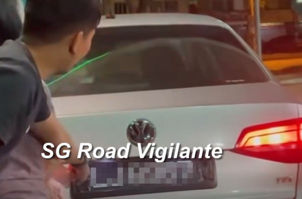 driver taped licence ron95