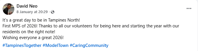 great day to be in tampines north