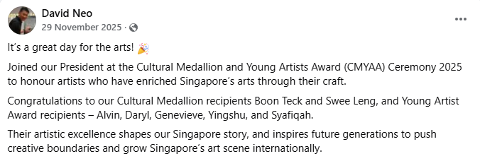 great day for the arts