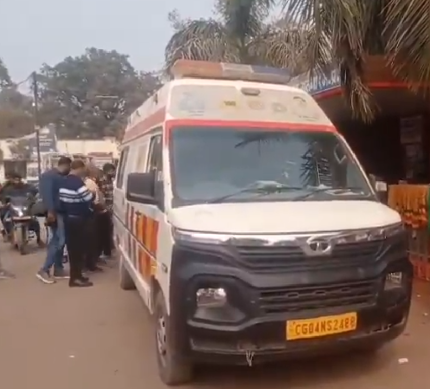 india ambulance door jammed