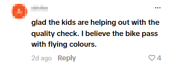 quality check comment tiktok